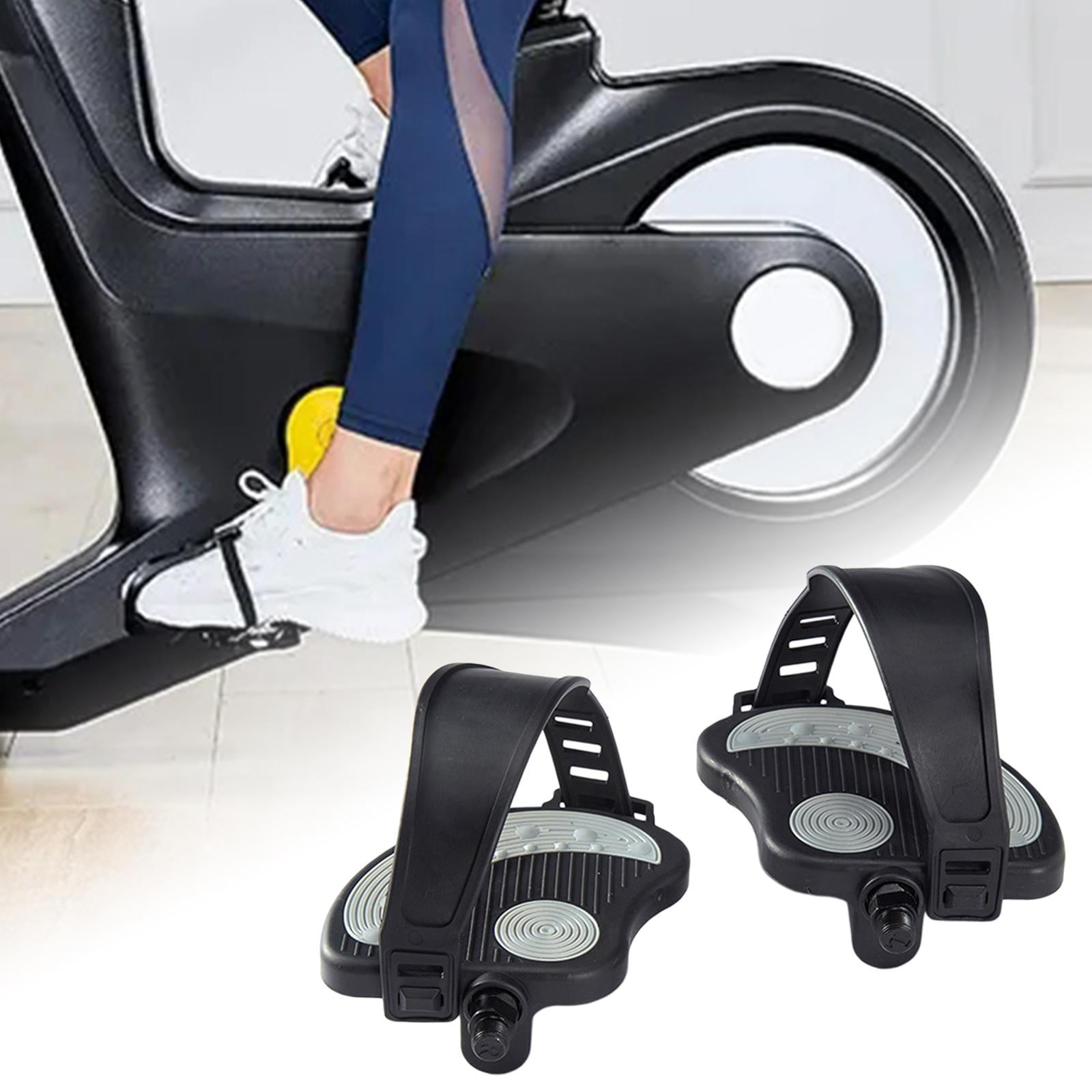 Lot de 2 paires de sangles de pédales universelles réglables - Sangles de pédales de vélo d'appartement - Sangles pour vélo d'appartement - Sangles de pédale pour vélo stationnaire - Convient à Lot de 2 paires de sangles de pédales universelles réglables - Sangles de pédales de vélo d'appartement - Sangles pour vélo d'appartement - Sangles de pédale pour vélo stationnaire - Convient à