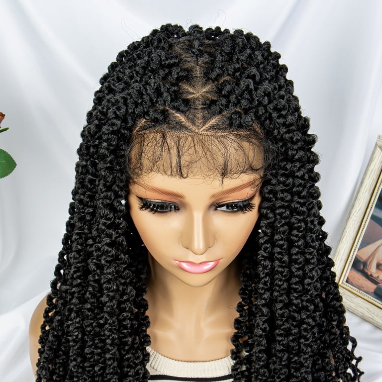 Hand twisted braided full lace wig Amazon.com : 31 main image 3