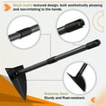 thumbnail image 6 of FENHRTVM Garden Hoe 60Inch Adjustable Triangle Hoe With Long Handle,Sharp Metal Hoe Garden Tool for Weeding, Digging, Loosening Soil,Black, 6 of 6