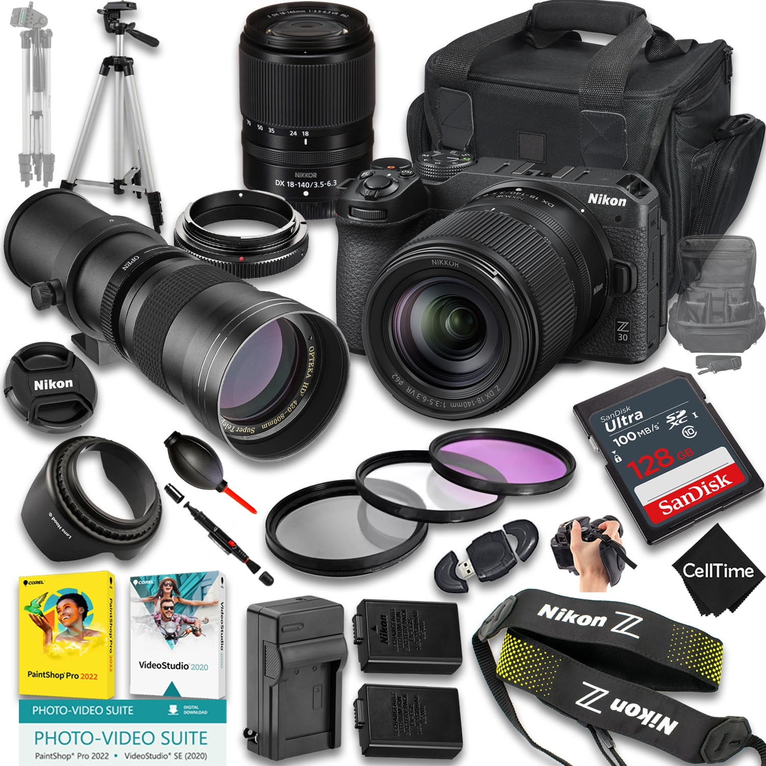 Nikon D5000 DSLR Camera, 12.3 Megapixel with Lens, 0.71