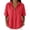 Red #027, variant on Cotton Linen Tops for Women Short Sleeve Collared Blouses Shirt Loose Fit 1/2 Button Summer Vacation Travel Daily Wear, M