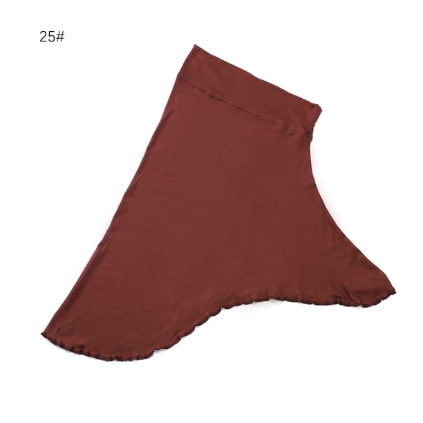 Gorro de algodón mercerizado de color sólido, suave y transpirable, práctico gorro para cubrir la cabeza