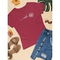 thumbnail image 3 of Wish Dandelion W Hearts T-Shirt Women -Image by Shutterstock, Female 3X-Large, 3 of 4