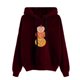 thumbnail image 1 of ICHUANYI Liquidación Mujer Cuello Redondo Capucha Cordón Impreso Sudaderas Manga Larga Top Sudaderas ICHUANYI WER202308172113, 1 of 3