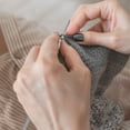 thumbnail image 2 of 11 Pairs Single Pointed Needles for Knitters Stainless Steel 36cm, 2 of 8