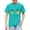 Mint Green, variant on Boys Funny Smiley Face T-Shirt With Cool Eyes Blue 100% Cotton Crewneck Short Sleeve Tee Kids Youth,Size 3 T