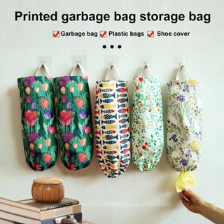 2 Packs Plastic Bag Holder, Grocery Bag Holder Trash Bags Holder Organizer  Mesh Hanging Storage Disp…See more 2 Packs Plastic Bag Holder, Grocery Bag