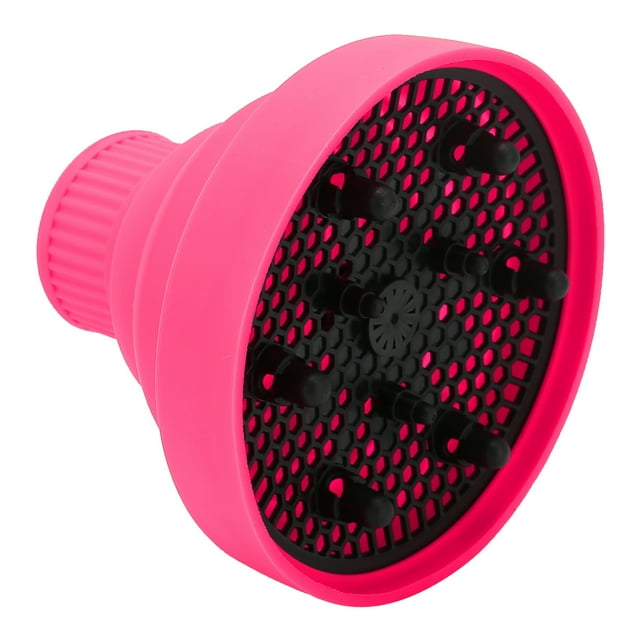 Difusor Universal Plegable Para Secador De Pelo, Difusor De Pelo De Material De Silicona, Accesorio Plegable Para Secador De Pelo Con Diámetro De 1,6 A 2 Pulgadas