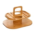 thumbnail image 1 of Versatile Wooden Serving Tray Minimalist Design Food Storage Solution For Organizing Items Indoor Outdoor Use, 1 of 4