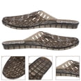 thumbnail image 1 of unbranded Sandalias Negras Con Hueco Antideslizantes Para Exterior E Interior, 1 of 6