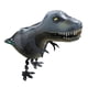 thumbnail image 5 of Dinosaurios de globo andantes, mascotas, globos inflables de helio, animales de aluminio. Tyrannosaurus Rex_97.6X48.5CM, 5 of 6