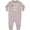 AC-Heather Grey, variant on My Big Sister Graduated and I'm Super Proud Baby Fleece Romper