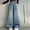 Blue#3, variant on Girls Heart Embroidery Denim Pants Straight Leg Wide Fit Casual Elastic Waist Fall Winter Plush Warm Comfortable Kids Everyday Trousers(Navy,12-13 Years)