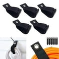 thumbnail image 3 of 5Pcs Storage Straps For Truck, Boat, Rv Organization Black Nylon Storage Straps, 3 of 4