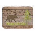 thumbnail image 1 of Carolines Treasures SB3081RUG Welcome to the Cabin Machine Washable Memory Foam Mat, 1 of 4