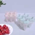 thumbnail image 4 of Paletas De Hielo, Molde Pop Diy, Moldes Reutilizables De Silicona Para Helados, Molde Para Helados, Fabricante De Cubitos De Hielo, Molde Para Paletas De Hielo Yuarrent HA043662-01, 4 of 6