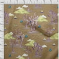 thumbnail image 4 of oneOone Cotton Flex Brown Fabric Tropical Beach Diy Clothing Quilting Fabric Print Fabric By Yard 40 Inch Wide, 4 of 4