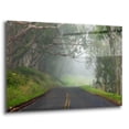 thumbnail image 2 of Epic Art 'Foggy Road near Dillon Beach' by Mike Jones, Acrylic Glass Wall Art, 36"x24", 2 of 8