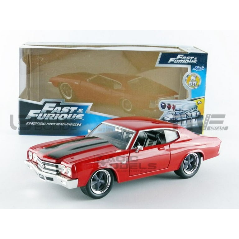 Jada Toys Metals 1:24 FF8 '70 Chevelle SS Car Play Vehicle