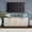Off-White, variant on Mansfield Rectangular TV Stand for TV's up to 78" in Black Grain
