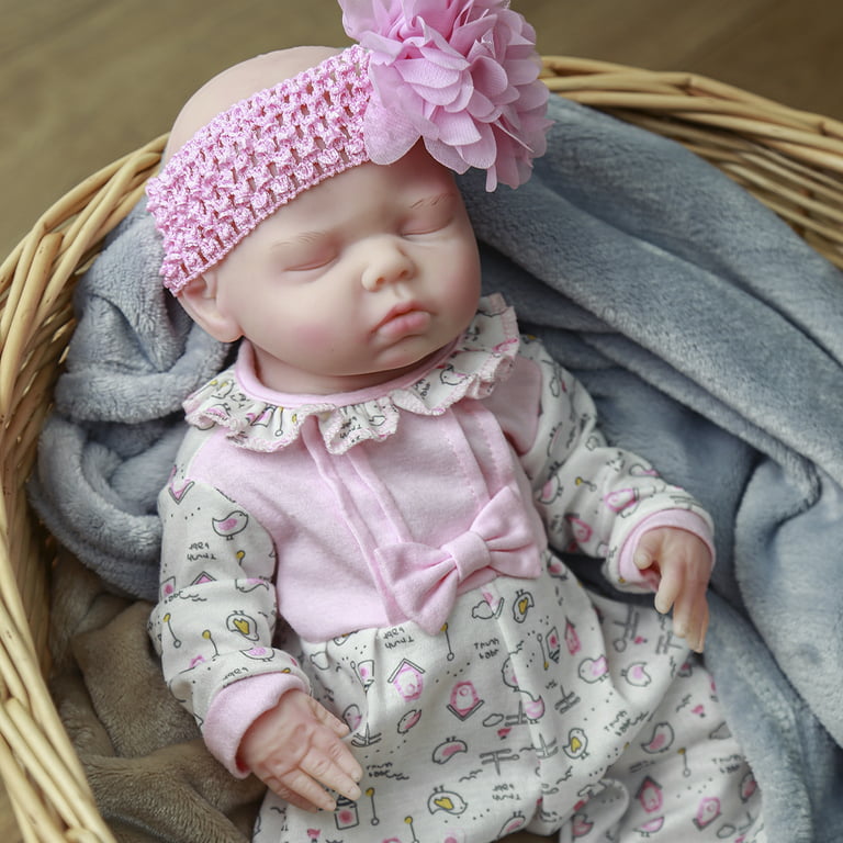 Hot Sale Newborn 16 Inch Baby Doll Toys Full Body Silicone