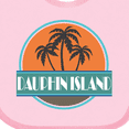 thumbnail image 4 of Inktastic Dauphin Island Alabama Vacation Boys or Girls Baby Bib, 4 of 4