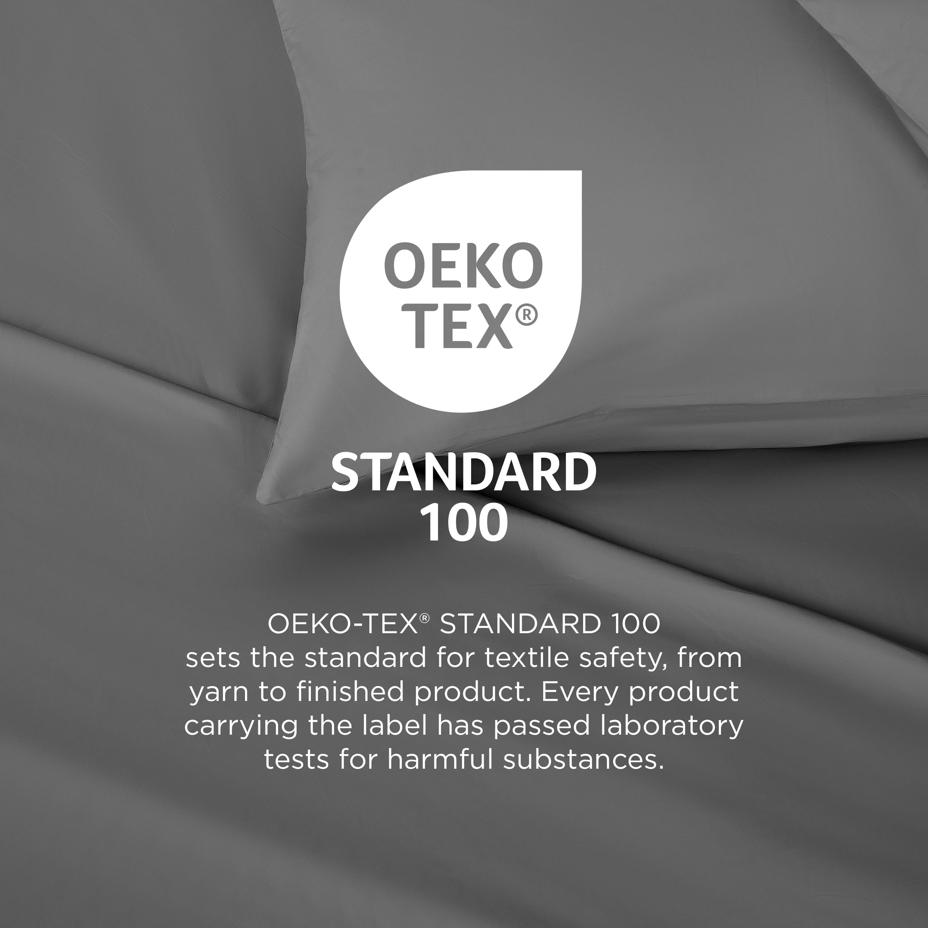 Martex Easy Living 4-Piece Full Microfiber Sheet Set | Brushed Soft Easy Care | Gray