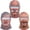 3 Styles Set, variant on Man Ski Mask Funny Realistic Face Balaclava 3D Printed Full Face Winter,as shown,Bearded