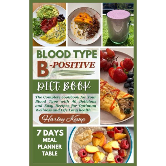 Libro Majosta de Recetas para la Dieta del Tipo de Sangre B Positivo