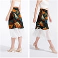 thumbnail image 4 of Thanksgiving Stylish Chiffon Beach Skirt with Polyester Straps for Women - for the Beach, 4 of 6