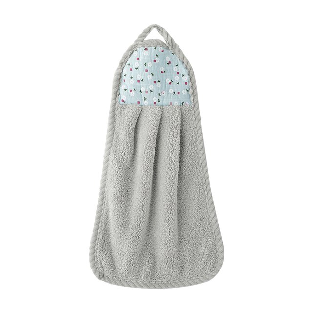 XWSHYW Paños de Limpieza Paño de Cocina de Terciopelo Coral para Colgar, Paño de Cocina, Paño de Limpieza de Cocina, Paño de Cocina Grueso Que Absorbe El Agua