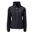thumbnail image 2 of Women's Cutter & Buck Black Atlanta Falcons Helmet Charter Eco Recycled Full-Zip Jacket, 2 of 3