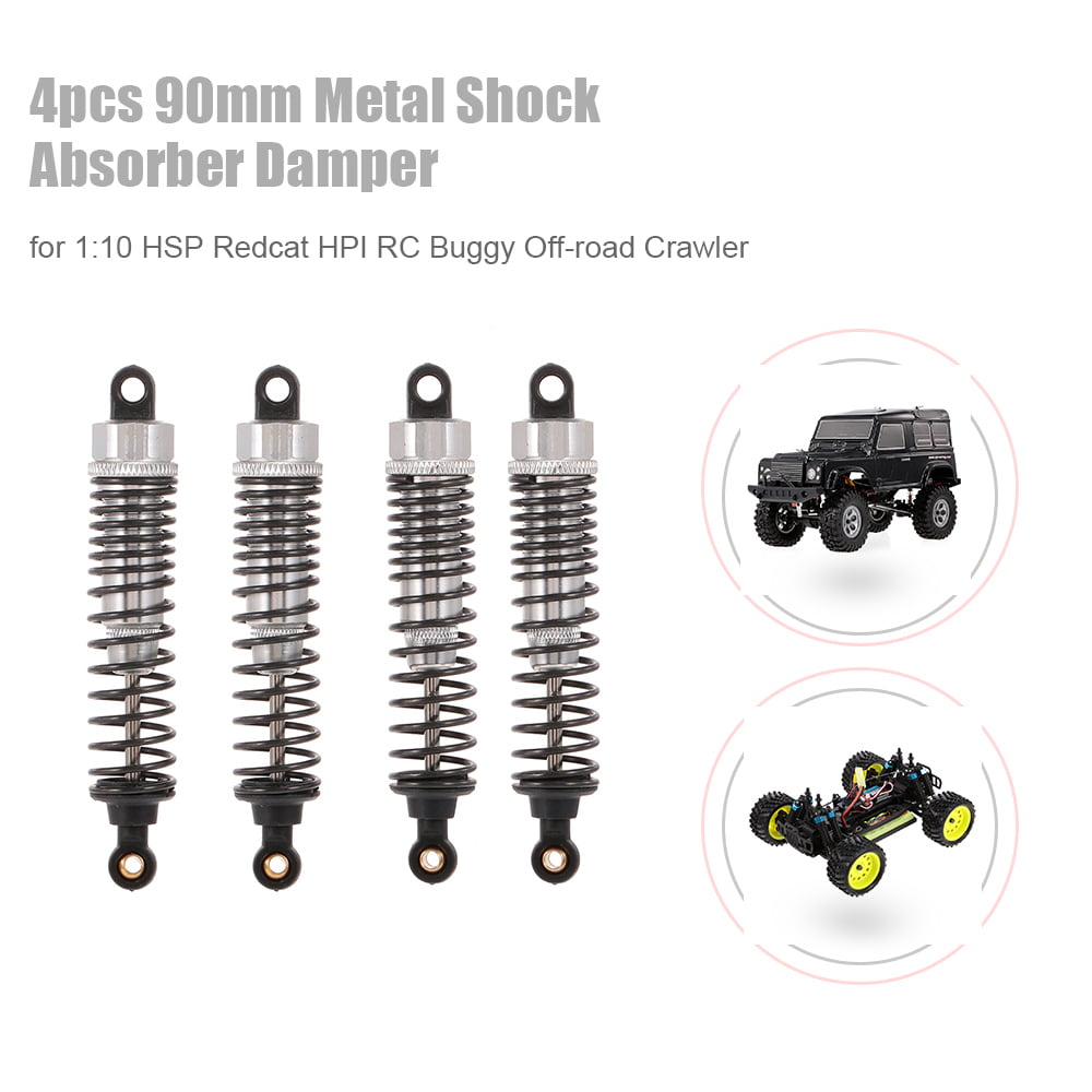 4Pcs Front Rear Shock Absorber Damper 108004 For 1/10 HSP RC Crawler Car Truck 