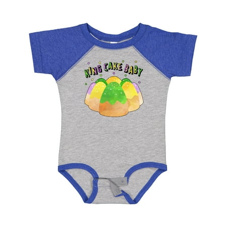 

Inktastic King Cake Baby Mardi Gras Gift Baby Boy or Baby Girl Bodysuit