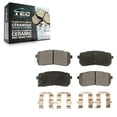 thumbnail image 1 of TEC Rear Ceramic Disc Brake Pads TEC-1302 for Car Kia Sedona Hyundai Veracruz, 1 of 10