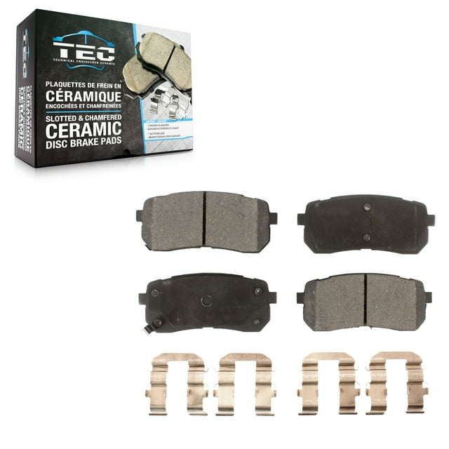 TEC Rear Ceramic Disc Brake Pads TEC-1302 for Car Kia Sedona Hyundai Veracruz