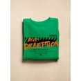 thumbnail image 3 of Self Deception Design Sweatshirt Women -Image by Shutterstock, Female 3X-Large, 3 of 4