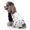 C, variante sur Vêtements pour Animaux de Compagnie Pyjamas Chauds Vêtements de Nuit Doux et Confortables avec Imprimé de Fleurs de l'Espace