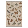 thumbnail image 7 of GENIMO 2'x3' Entryway Rug, Machine Washable Non Slip Low Pile Area Rug for Front Door Kitchen Bathroom, Nature Inspired Animal Print, Warm Beige, 7 of 7