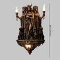 thumbnail image 3 of Hecate Wall Lamp Triple Goddess 7.87in Resin Wall Sconce,Gothic Mythology Wall Light,Witchy Moon Goddess LED Wall Decor for Bedroom Living Room Altar,Ideal Gift for Gothic Lovers Mythology Fans, 3 of 6
