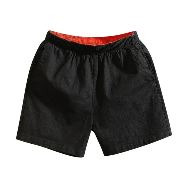 Shorts Cargo Gris Hommes Shorts Cargo Rouges Hommes, Hommes Couleur Unie Décontracté Mode Ample Taille Élastique Poches Exercice Plage Pantalons Shorts Pantalons