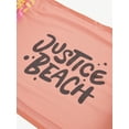 thumbnail image 3 of Justice 44" Inflatable Packable Mesh Hammock Pool Float - Converts to Chair, Drifter, Saddle or Hammock, Pink Daisy Color, Ages +, 3 of 6