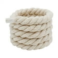 thumbnail image 6 of Tutuviw Premium Laces, Chunky Rope Laces,1 Pairs Round Rope Shoelaces Thick Cotton Solid Shoe Laces for Men Women Sneakers Shoestrings(Beige）, 6 of 7