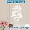 thumbnail image 4 of Ancient Dragon Stencil 11.7×8.3inch Large Medieval Dragon Stencils with Paint Brush Reusable Chinese Dragon Template for Canvas Fabric Wall DIY Craft Projects, 4 of 9