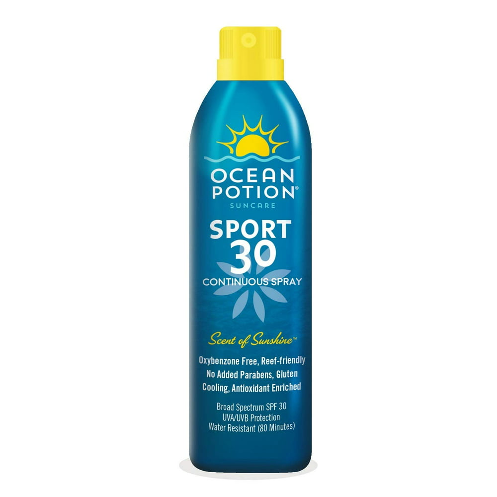 Ocean Potion Sport Cooling Sunscreen Spray, SPF 30 6 oz