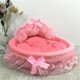 thumbnail image 4 of Hanpanda Fantasy Bow Lace Dog Beds - Detachable Oval Princess Pet Bed ShopWise Round, 4 of 7