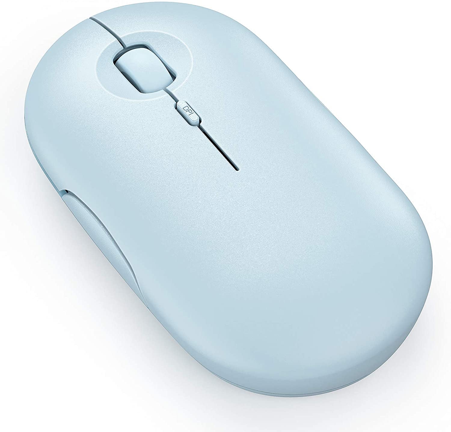 dagsorden blok Vores firma Bluetooth Mouse, Rechargeable Wireless Mouse for MacBook/PC/iPadOS/PS4/PS5,  Cordless Portable Mobile Optical Office Mouse with 3 Adjustable DPI ( Baby  Blue) - Walmart.com