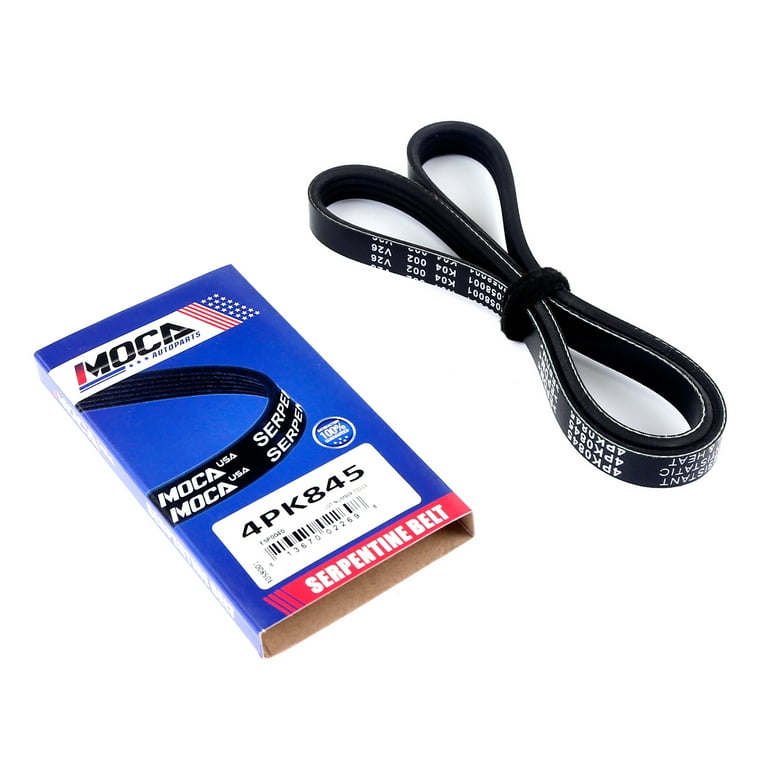 MOCA AUTOPARTS 3Pcs EPDM Serpentine Drive Belt Set Fit for MOCA AUTOPARTS 3Pcs EPDM Serpentine Drive Belt Set Fit for