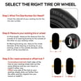thumbnail image 6 of RVpunk 11x4.00-5 Lawn Mower Tire with Wheel, Flat Free Assembly, 3.4-4 in-4.5-5 in Centered Hub, Universal Fit, 2-Pack, 6 of 6