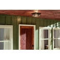 thumbnail image 2 of Kichler Beacon Square 12" Olde Bronze Finish Outdoor Ceiling Light, 2 of 5